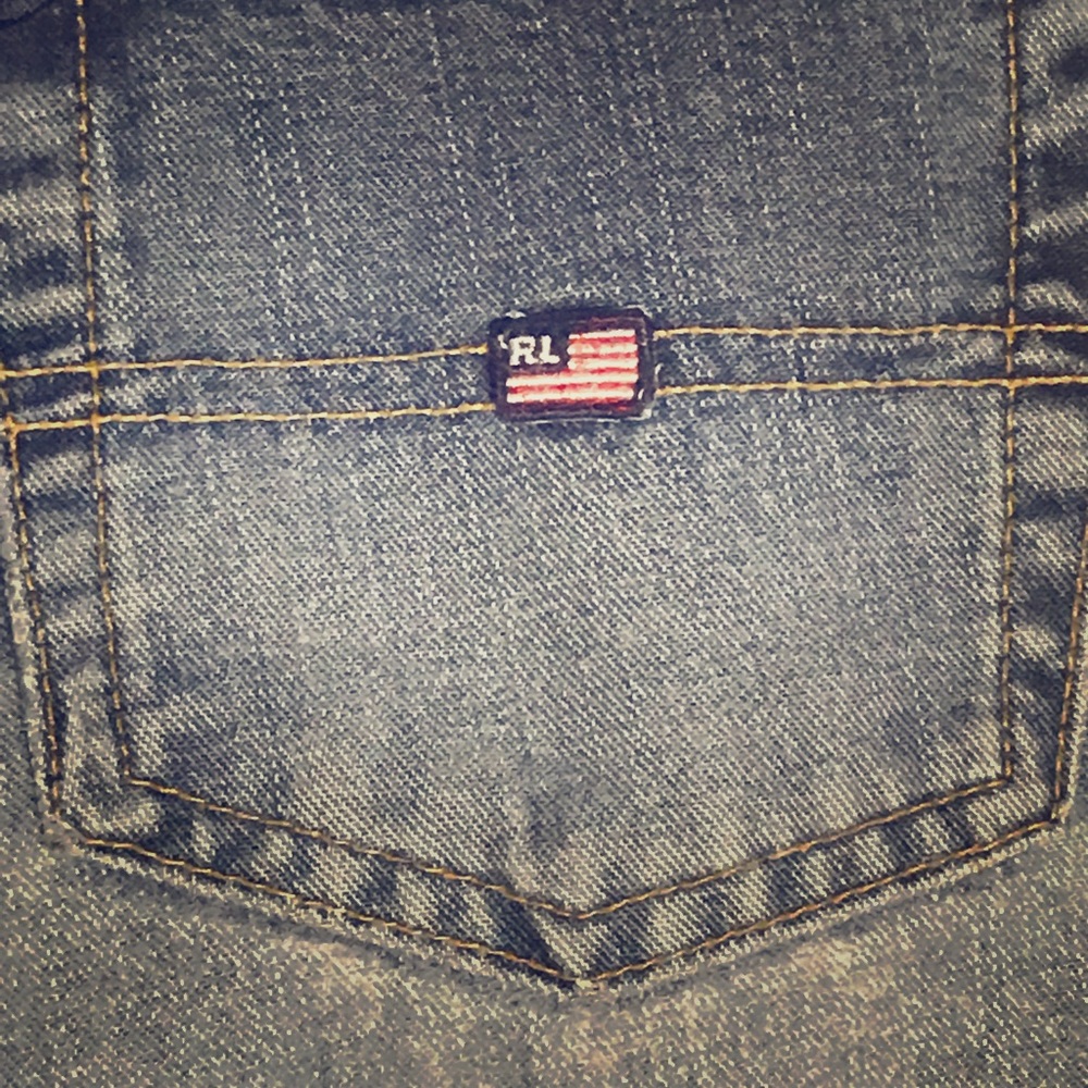 Women’s Ralph Lauren Exposed Button Jeans